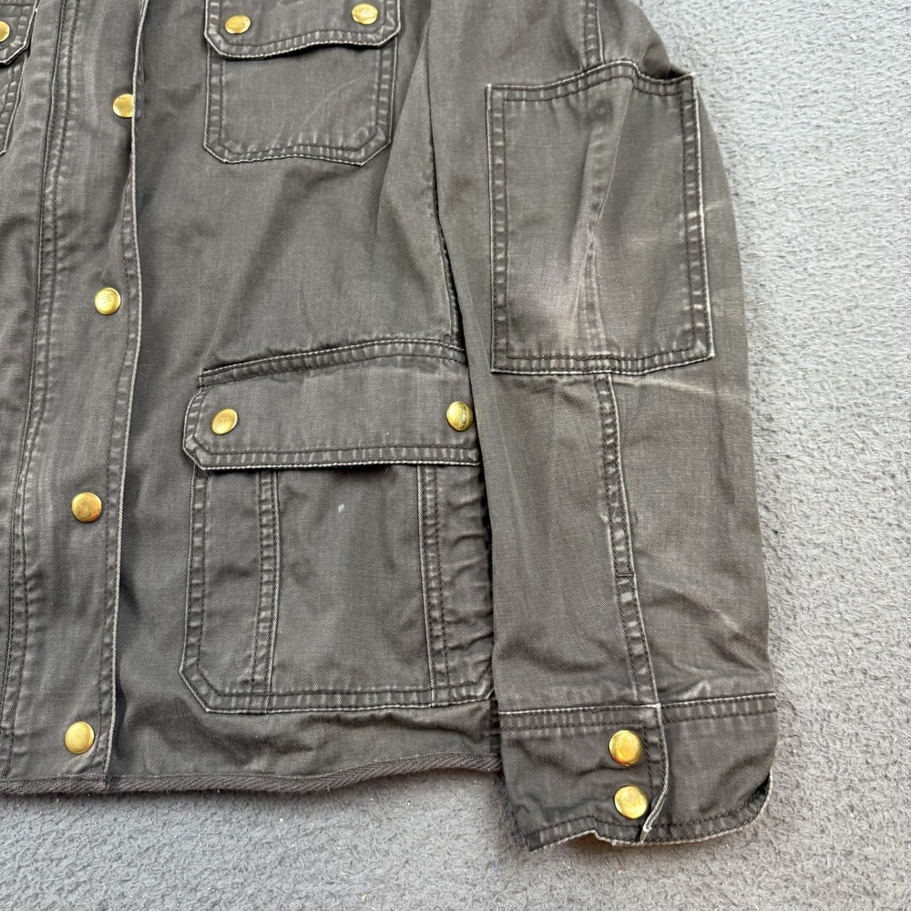 J Crew Field Jacket Mens Medium Bedford Utility Workwear Relaxed Pockets - Picture 2 of 11